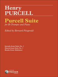 PURCELL SUITE TRUMPET SOLO cover